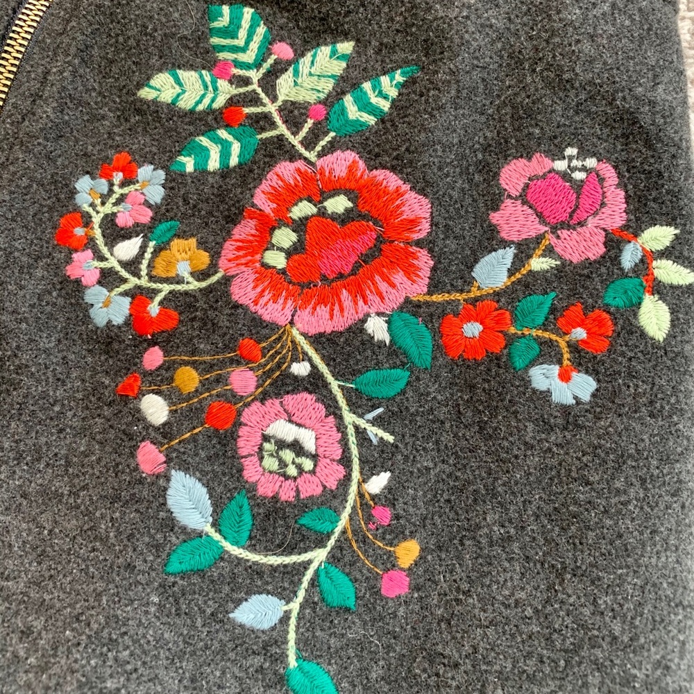Loft Embroidered Skirt - Picture 5 of 7